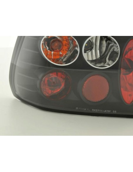 Set di luci posteriori Opel Astra F 91-98 nero