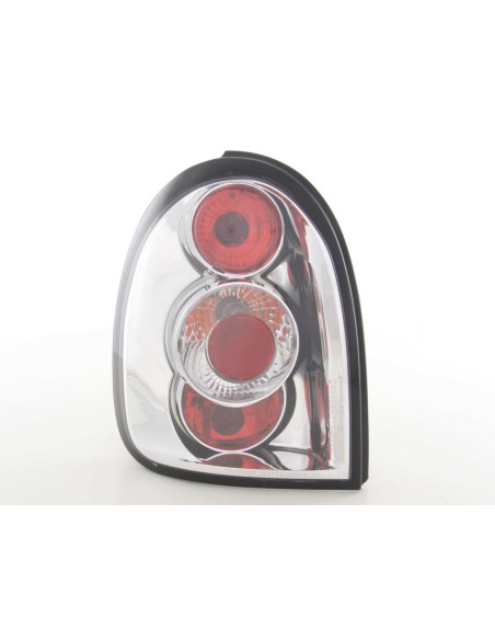 Set luci posteriori Opel Corsa B 3 porte. 93-00 cromato