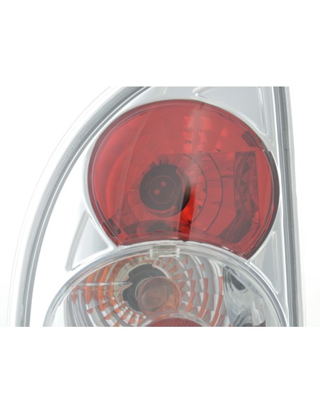 Set luci posteriori Opel Corsa B 5 porte. 93-00 cromato