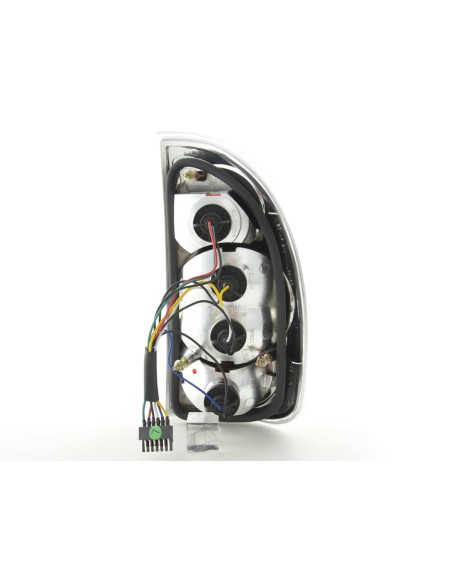 Set luci posteriori Opel Corsa B 5 porte. 93-00 cromato