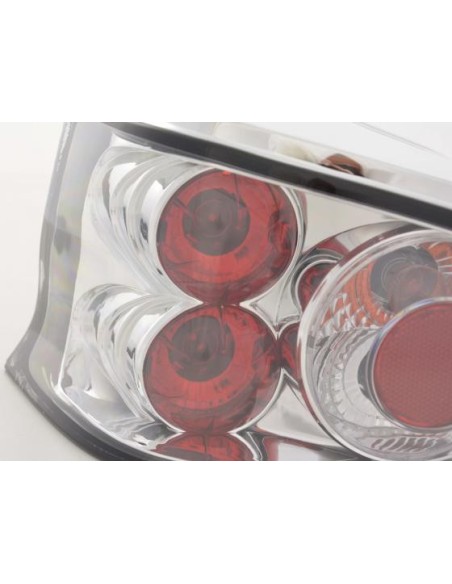 Set fanali posteriori Peugeot 106 tipo 1C 1A 96-03 cromato