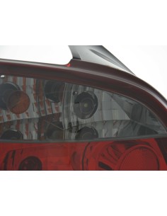 Fanali posteriori Peugeot 206 tipo 2 *** 98-05 nero / rosso 2