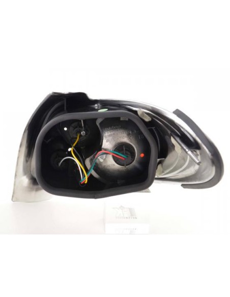 Fanali posteriori set Peugeot 206 98 - cromato