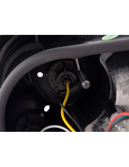 Fanali posteriori set Peugeot 206 98 - cromato
