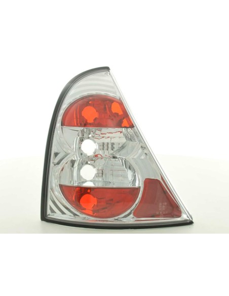 Set fanali posteriori Renault Clio tipo B 98-01 cromato