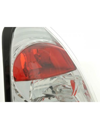 Set fanali posteriori Renault Clio tipo B 98-01 cromato
