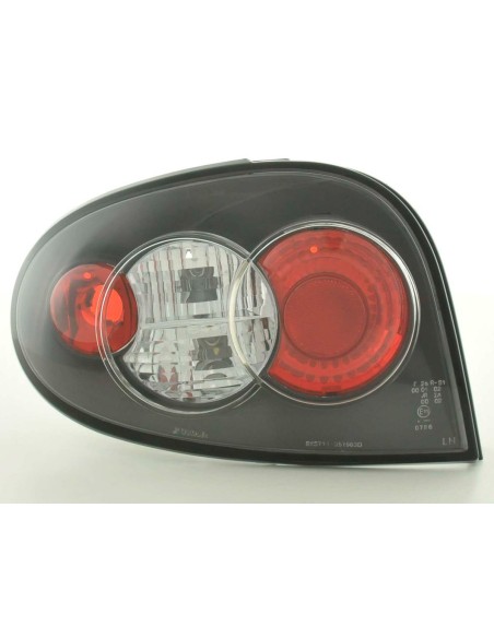 Fanali posteriori set Renault Megane 3 porte. Tipo DABALAKAEA 96-98 nero