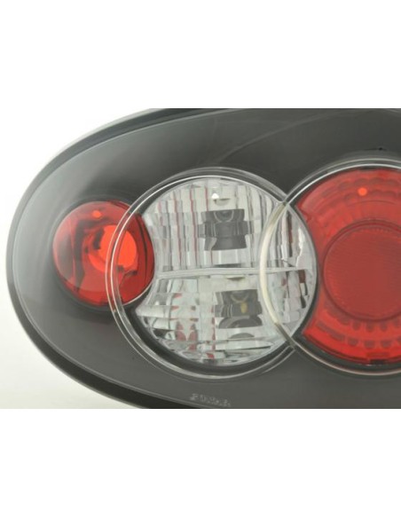 Fanali posteriori set Renault Megane 3 porte. Tipo DABALAKAEA 96-98 nero