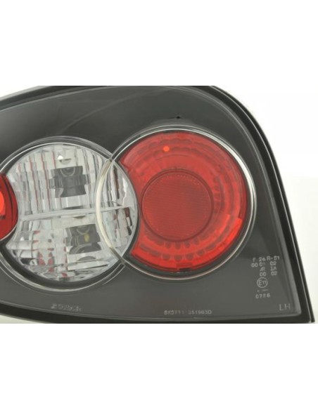 Fanali posteriori set Renault Megane 3 porte. Tipo DABALAKAEA 96-98 nero