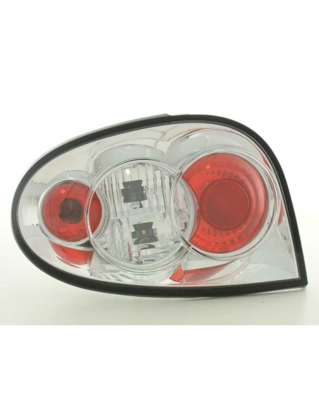 Fanali posteriori set Renault Megane 3 porte. Tipo DABALAKAEA 99-02 cromato
