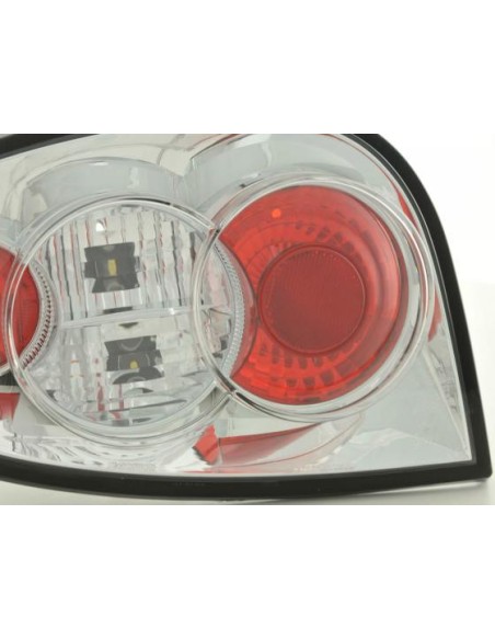 Fanali posteriori set Renault Megane 3 porte. Tipo DABALAKAEA 99-02 cromato