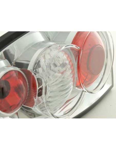 Fanali posteriori set Renault Megane 3 porte. Tipo DABALAKAEA 99-02 cromato