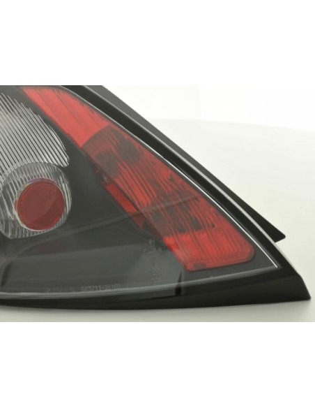 Fanali posteriori set Renault Megane 5 porte. Tipo M 03-08 nero