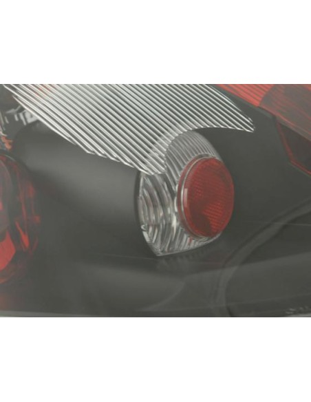 Fanali posteriori set Renault Megane 5 porte. Tipo M 03-08 nero
