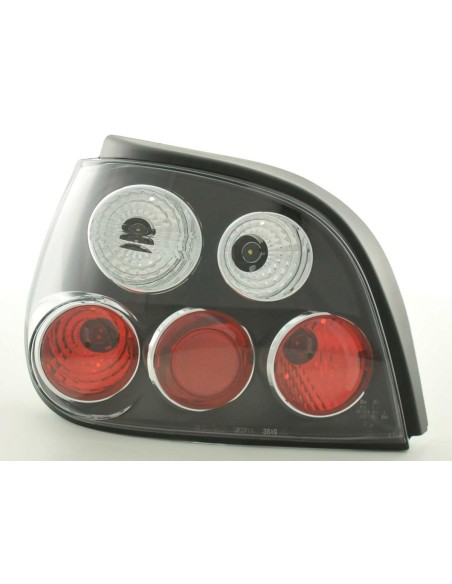 Fanali posteriori set Renault Megane 5 porte. Tipo DABALAKAEA 99-02 nero