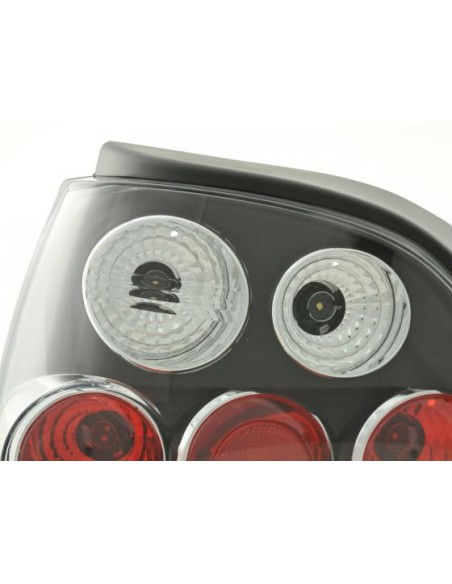 Fanali posteriori set Renault Megane 5 porte. Tipo DABALAKAEA 99-02 nero