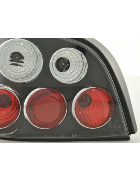 Fanali posteriori set Renault Megane 5 porte. Tipo DABALAKAEA 99-02 nero