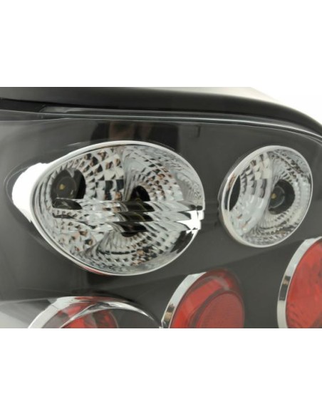 Fanali posteriori set Renault Megane 5 porte. Tipo DABALAKAEA 99-02 nero