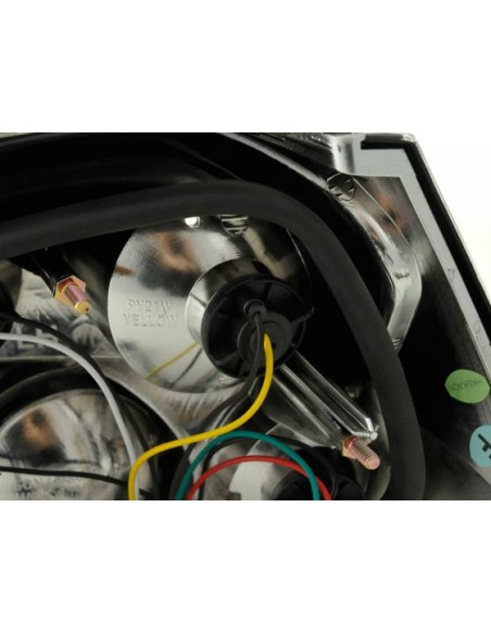 Fanali posteriori set Renault Megane 5 porte. Tipo DABALAKAEA 99-02 nero