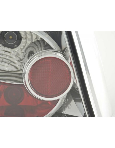 Coppia fanali posteriori Renault Twingo tipo C06 01-06 cromati