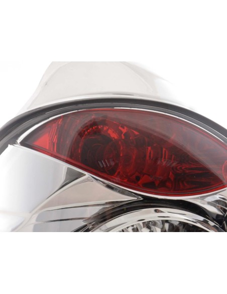 Coppia fanali posteriori Renault Twingo tipo C06 93-00 cromati