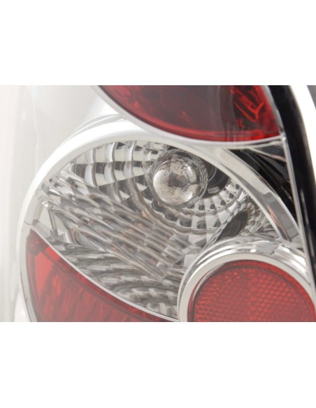 Coppia fanali posteriori Renault Twingo tipo C06 93-00 cromati