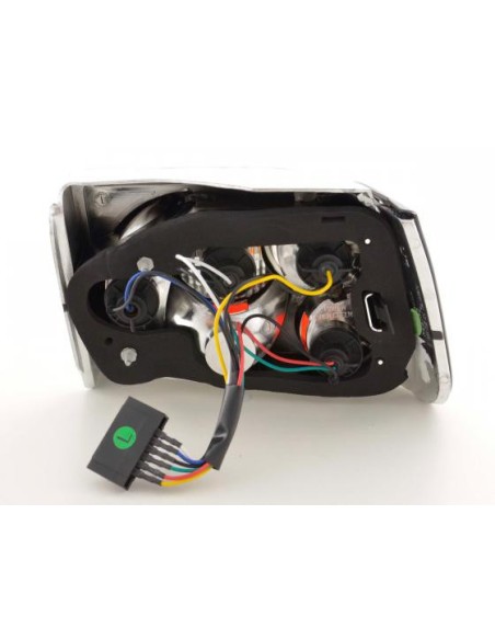 Set luci posteriori Seat Ibiza 2 porte. Tipo 6K 93-99 cromato