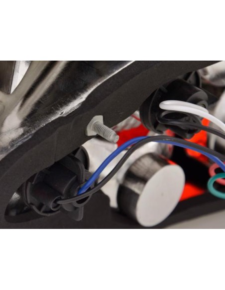 Set luci posteriori Seat Ibiza 2 porte. Tipo 6K 93-99 cromato