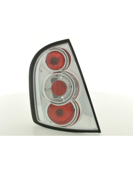 Fanali posteriori set Skoda Fabia tipo 6Y 99-07 cromato