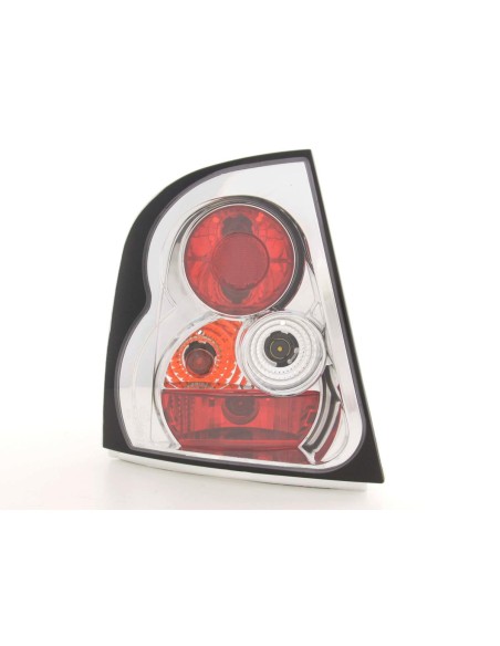 Fanali posteriori set Skoda Octavia tipo 1U 96-02 cromato