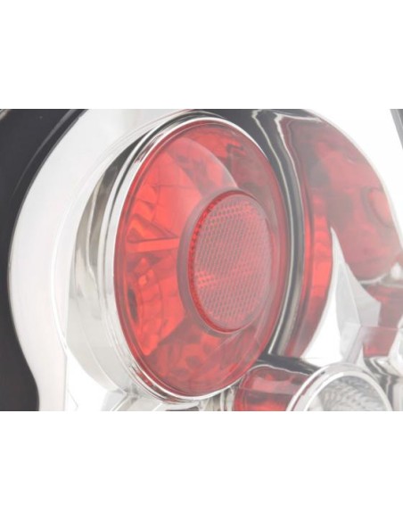 Fanali posteriori set Skoda Octavia tipo 1U 96-02 cromato