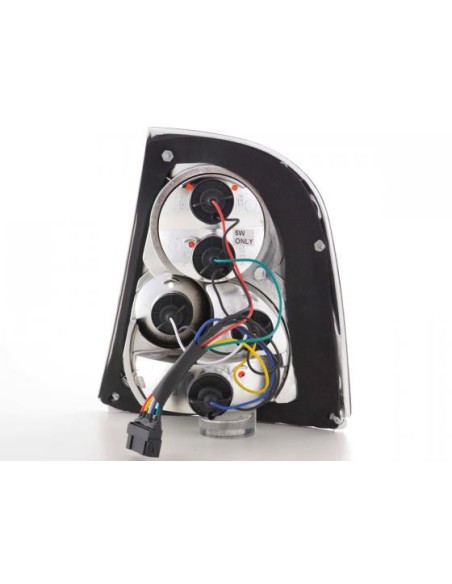 Fanali posteriori set Skoda Octavia tipo 1U 96-02 cromato