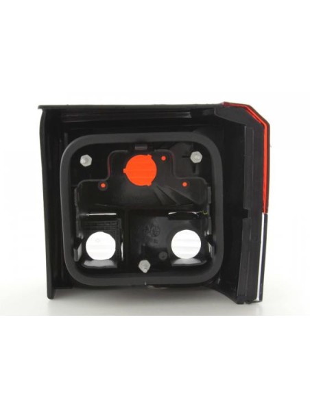 Set luci posteriori VW Bus T4 tipo 70 ... 91-04 nero / rosso