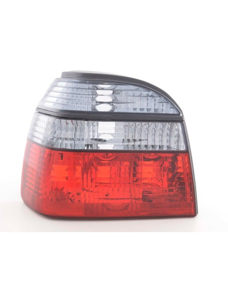 Fanali posteriori VW Golf 3 tipo 1HXO 92-97 nero rosso