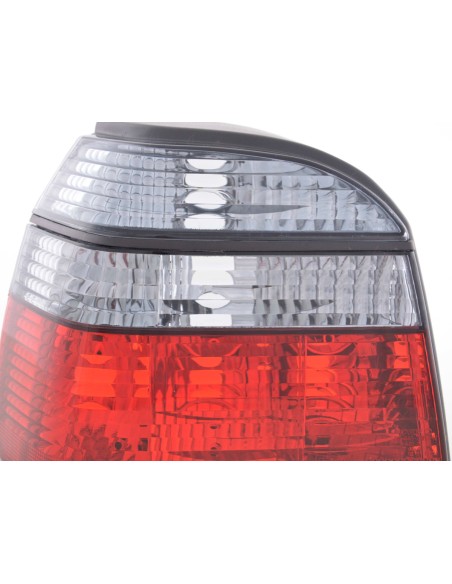 Fanali posteriori VW Golf 3 tipo 1HXO 92-97 nero rosso