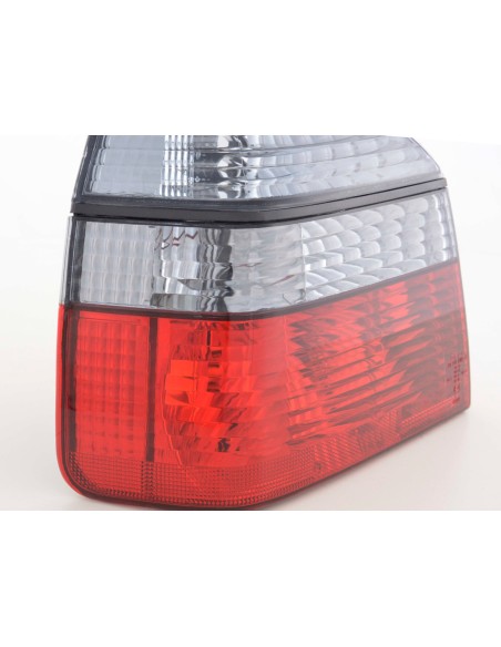 Fanali posteriori VW Golf 3 tipo 1HXO 92-97 nero rosso