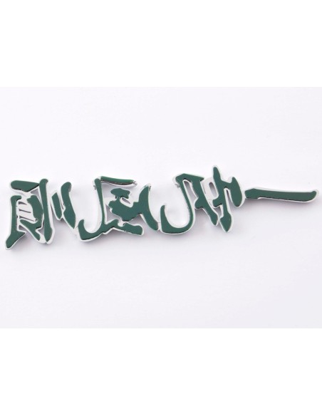 Adesivo cromato 3D Car Logo motivo Drago IV 120x29 mm cromato