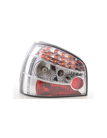 Set di luci posteriori a LED Audi A3 tipo 8L 96-02 cromato