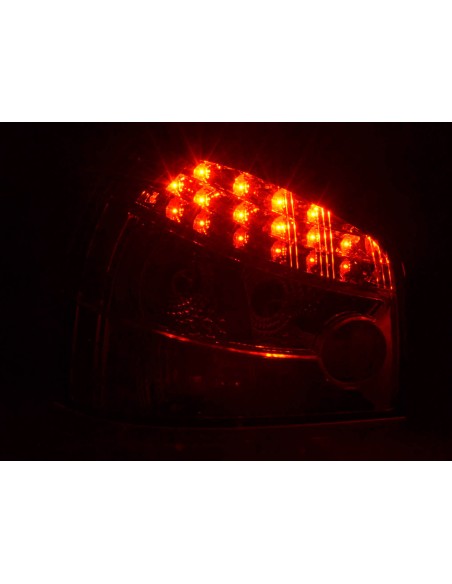 Set di luci posteriori a LED Audi A3 tipo 8L 96-02 cromato