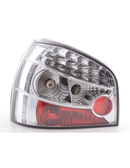 Set di luci posteriori a LED Audi A3 tipo 8L 96-02 cromato