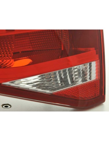 Parti di usura fanale posteriore destro Audi A4 / S4 berlina tipo 8K 07- rosso / trasparente