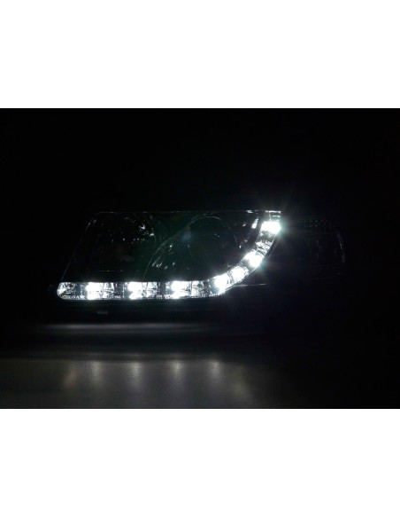 Fari Daylight Luci di marcia diurna a LED Audi A3 tipo 8L 96-00 cromate