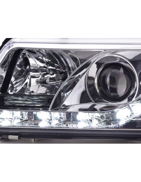 Fari Daylight Luci di marcia diurna a LED Audi A3 tipo 8L 96-00 cromate