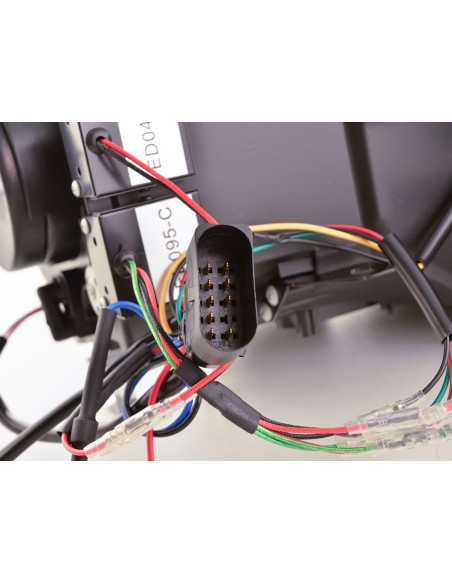 Faro diurno Luci di marcia diurna a LED VW Golf 6 08-12 nero