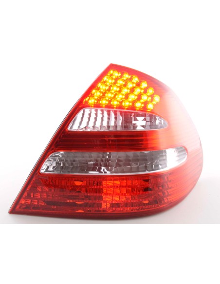Parti di usura fanale posteriore destro Mercedes Classe E Lim. Tipo W211 trasparente / rosso