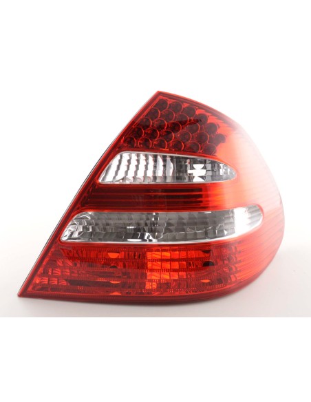 Parti di usura fanale posteriore destro Mercedes Classe E Lim. Tipo W211 trasparente / rosso