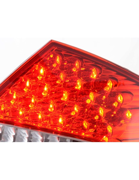 Parti di usura fanale posteriore destro Mercedes Classe E Lim. Tipo W211 trasparente / rosso