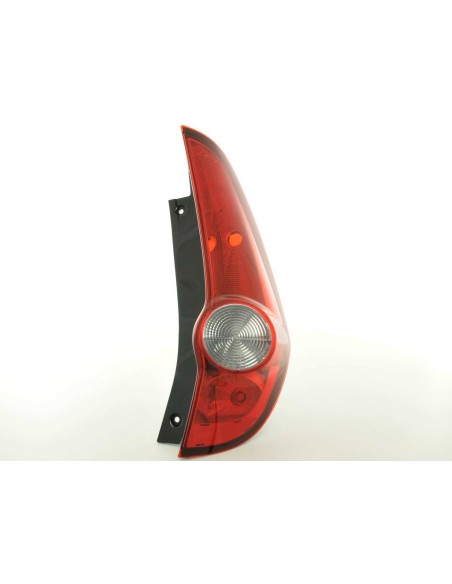 Parti di usura fanale posteriore destro Opel Agila B 08- rosso / trasparente