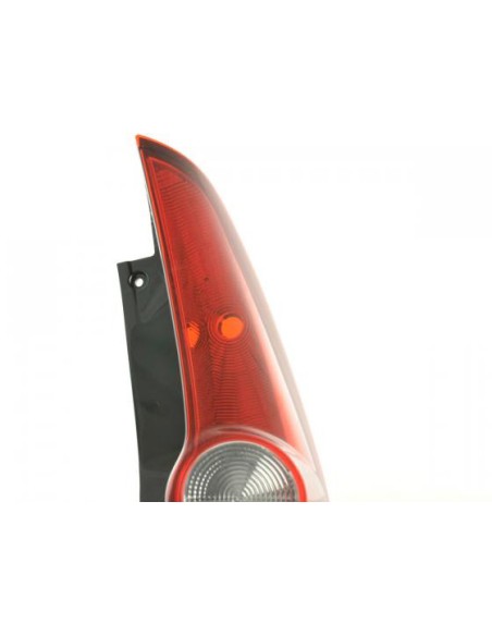 Parti di usura fanale posteriore destro Opel Agila B 08- rosso / trasparente