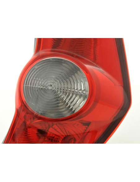 Parti di usura fanale posteriore destro Opel Agila B 08- rosso / trasparente